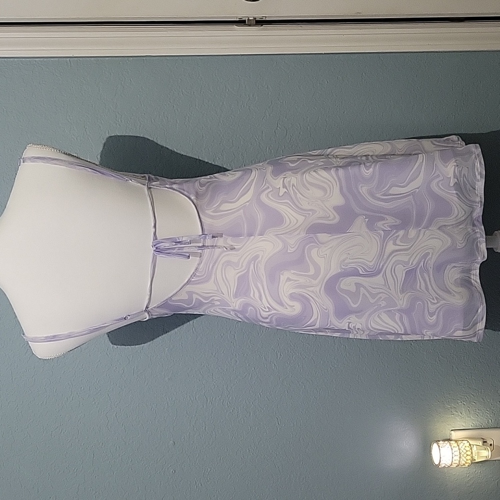 Arizona Lavender Marble Dress *NWT* - Picture 3 of 11